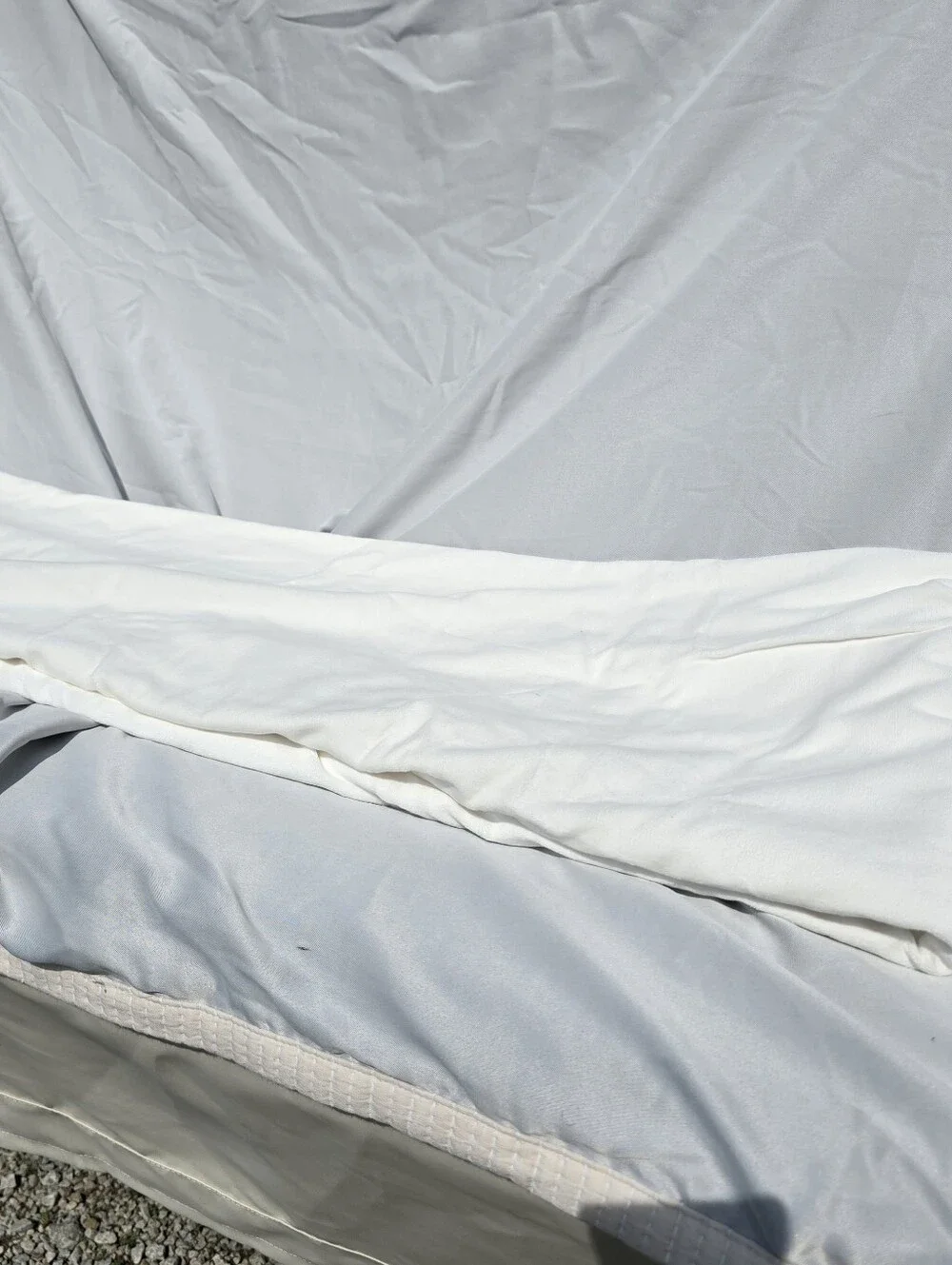 Quince 48x96 Room Darkening 100% Cotton Velvet Ivory 1 Panel Curtain 48